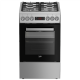 BEKO Cooker | FSM52321DXDT | Hob type Gas | Oven type Electric | Stainless Steel | Width 50 cm | Grilling | Depth 60 cm | 60 L