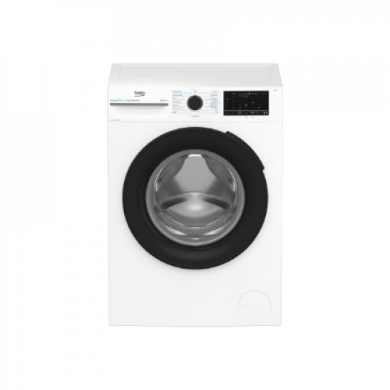 BEKO Washing Machine | BM3WFSU49415WB | Energy efficiency class A | Front loading | Washing capacity 9 kg | 1400 RPM | Depth 55 cm | Width 60 cm | Display | Digital | Steam function | White