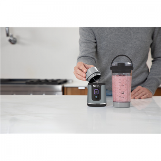NINJA | Portable Cordless Blender | BC151EUBK | Portable | Jar material BPA-free | Jar capacity 0.53 L | Ice crushing | Black/Grey