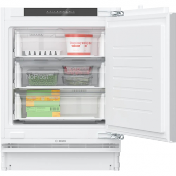 Bosch Freezer | GUN21ADE0 | Energy efficiency class E | Upright | Built-in | Height 82 cm | Total net capacity 85 L | No Frost system | White