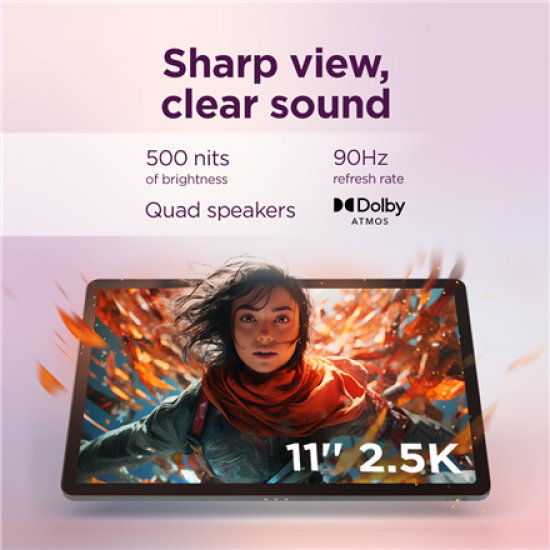 Lenovo Idea Tab 5G LTE (w/o power adapter) | ZAFM0483SE | 11 