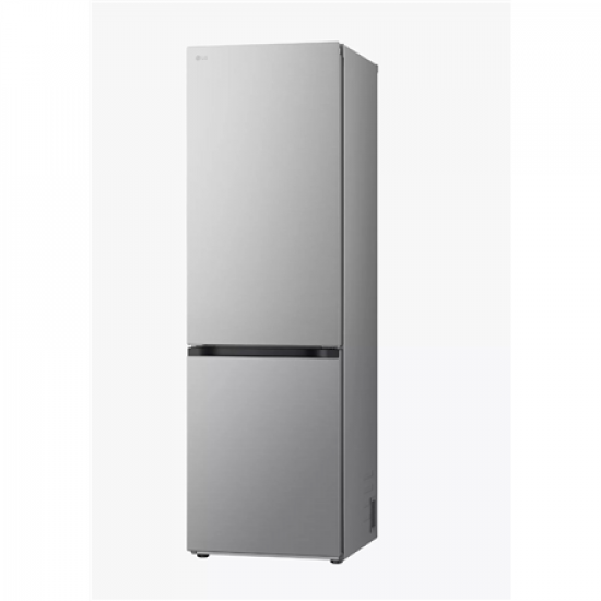 LG Refrigerator | GBV21L0EPY | Energy efficiency class E | Free standing | Combi | Height 186 cm | No Frost system | Fridge net capacity 234 L | Freezer net capacity 110 L | Display | 35 dB | Prime Silver