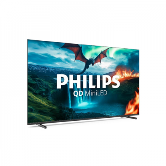 Philips QD MiniLED 4K TV | 55MLED820/12 | 55 | Smart TV | TITAN OS | Black