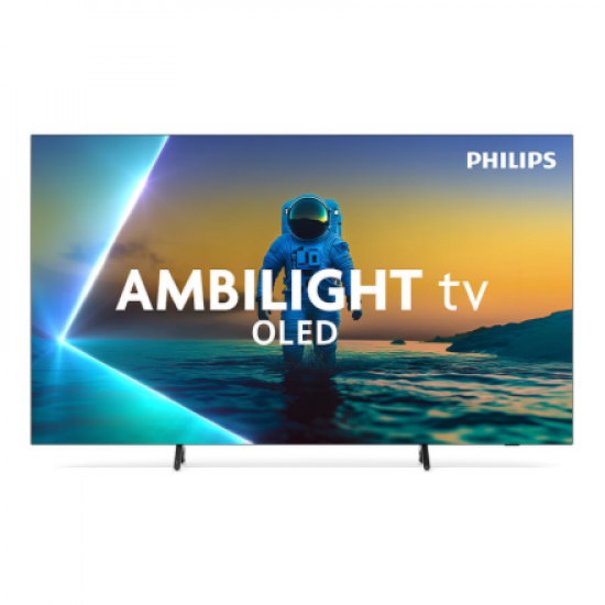 Philips OLED 4K Ambilight TV | 77OLED820/12 | 77 | Smart TV | Google TV | UHD | Grey