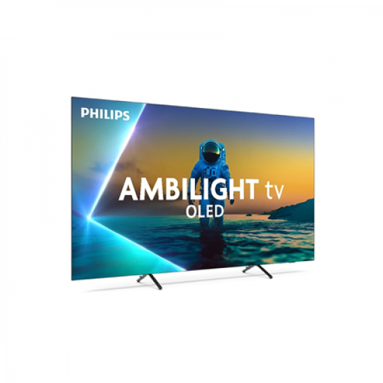 Philips OLED 4K Ambilight TV | 77OLED820/12 | 77 | Smart TV | Google TV | UHD | Grey