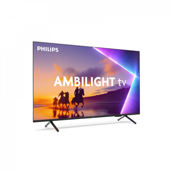 Philips QLED 4K Ambilight TV | 85PUS8510/12 | 85 | Smart TV | TITAN OS | UHD | Black