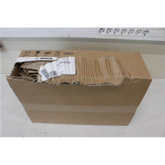 SALE OUT. | Bosch Recirculation kit S and L-bow (60cm) | HEZ9VDKR1 | Black | DAMAGED PACKAGING