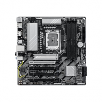 Gigabyte B860M DS3H WIFI6E | Processor family Intel | Processor socket LGA1851 | DDR5 | Supported hard disk drive interfaces SATA, M.2 | Number of SATA connectors 4