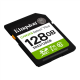 Kingston Canvas Select Plus | 128 GB | SD | Flash memory class Class 10, UHS-I, U1/U3, Video Class 10/30
