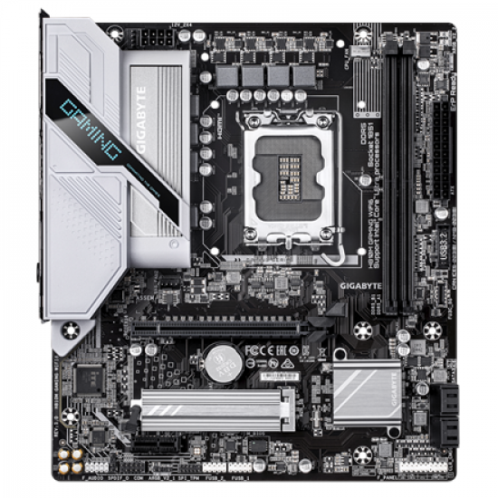 Gigabyte H810M GAMING WIFI6 | Processor family Intel | Processor socket LGA1851 | DDR5 | Supported hard disk drive interfaces M.2, SATA | Number of SATA connectors 4