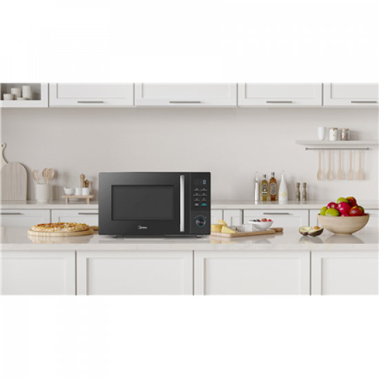 Midea Microwave oven | MMO-AM25VB(BK) | Free standing | 25 L | 900 W | Black