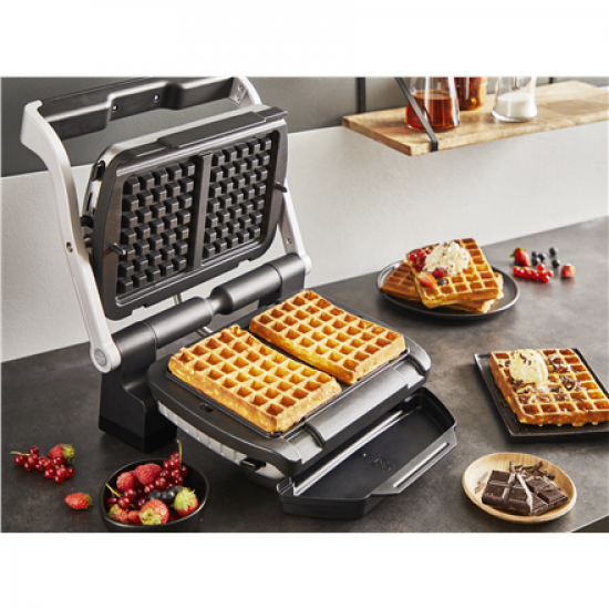 TEFAL Electric Grill | GC718D10 OptiGrill | Electric Grill | 2000 W | Stainless Steel/Black