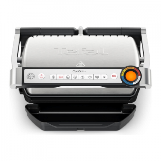 TEFAL Electric Grill | GC718D10 OptiGrill | Electric Grill | 2000 W | Stainless Steel/Black