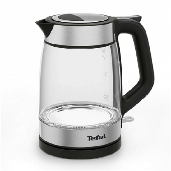 TEFAL Kettle | KI605830 | Electric | 2200 W | 1.7 L | Glass | 360° rotational base | Black