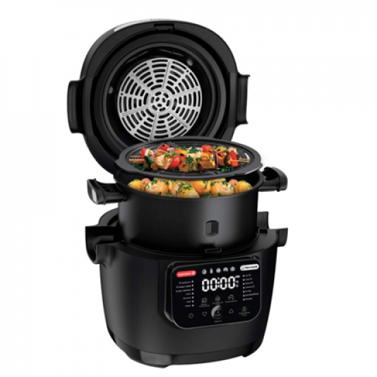 TEFAL Air Fryer and Multicooker | MY741CF0 Actifry | Power 1334 W | Capacity 6 L | Black/Silver