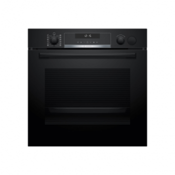 Bosch Oven | HRG578BB7 | 71 L | Electric | Pyrolysis | Knobs | Steam function | Height 59.5 cm | Width 59.4 cm | Black