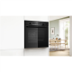 Bosch Oven | HRG578BB7 | 71 L | Electric | Pyrolysis | Knobs | Steam function | Height 59.5 cm | Width 59.4 cm | Black