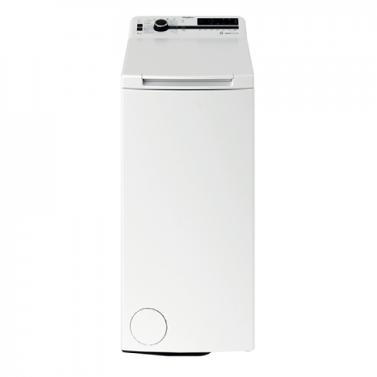 Whirlpool Washing Machine | TDLRBX 6252BS EU | Energy efficiency class B | Top loading | Washing capacity 6 kg | 1200 RPM | Depth 60 cm | Width 40 cm | Display | LED | Direct drive | White