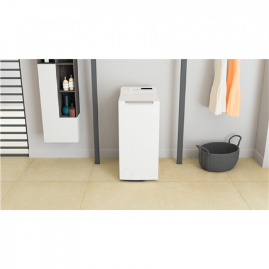 Whirlpool Washing Machine | TDLR 65230SS EU/N | Energy efficiency class D | Top loading | Washing capacity 6.5 kg | 1200 RPM | Depth 60 cm | Width 40 cm | Display | LED | White