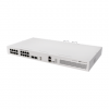 MikroTik | Cloud Router Switch with RouterOS L5, racmount case | CRS418-8P-8G-2S+RM