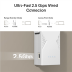 TP-LINK BE3600 Dual-Band Wi-Fi 7 Range Extender | RE235BE | 802.11ax | 688/2882 Mbit/s | Ethernet LAN (RJ-45) ports 1 | MU-MiMO No | no PoE | Antenna type External