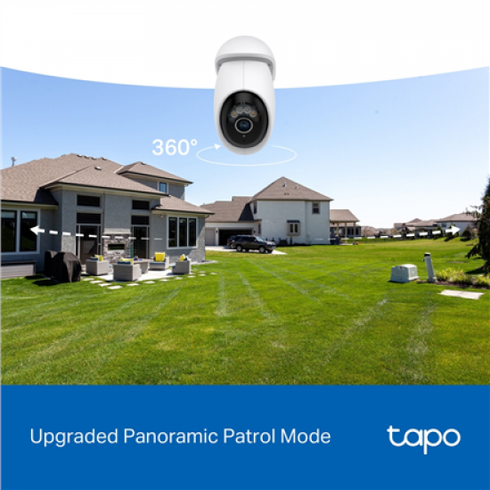 TP-LINK Pan/Tilt Security Wi-Fi Camera | Tapo C560WS | Dome | 8 MP | 4mm/F1.6 | H.264 | Micro SD, Max. 512 GB