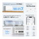 Mercusys BE3600 Whole Home Mesh Wi-Fi 7 System | Halo H25BE (2-pack) | 802.11ax | Ethernet LAN (RJ-45) ports 1 | Mesh Support Yes | MU-MiMO No | No mobile broadband