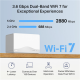 Mercusys BE3600 Whole Home Mesh Wi-Fi 7 System | Halo H25BE (2-pack) | 802.11ax | Ethernet LAN (RJ-45) ports 1 | Mesh Support Yes | MU-MiMO No | No mobile broadband