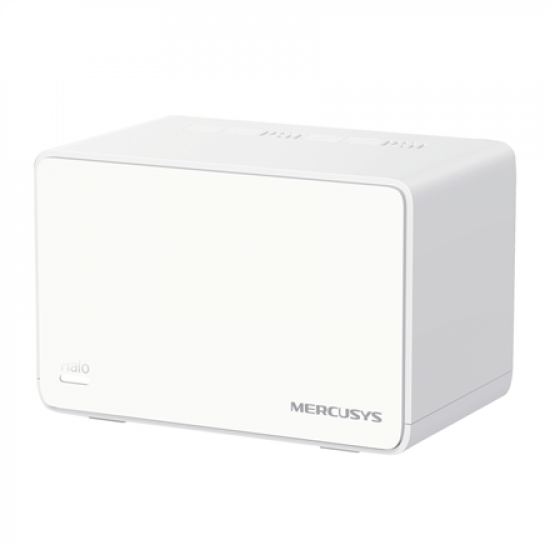 Mercusys AX3000 Whole Home Mesh WiFi 6 System | Halo H80X (1-pack) | 802.11ax | Ethernet LAN (RJ-45) ports 3 | Mesh Support Yes | MU-MiMO No | No mobile broadband