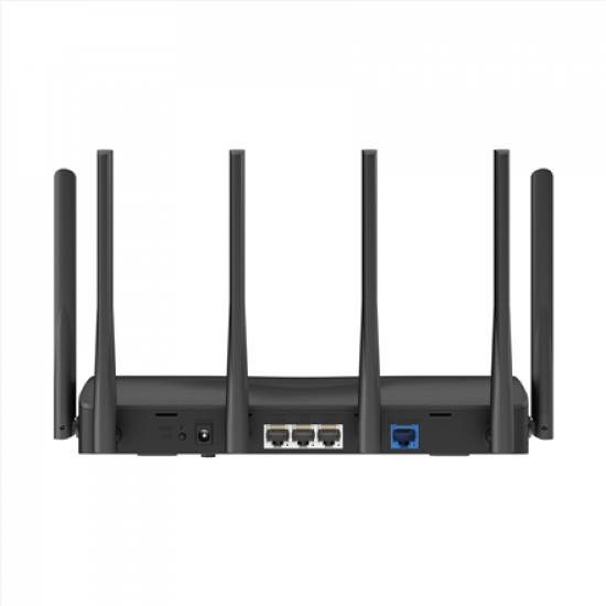 Mercusys BE6500 Dual-Band Wi-Fi 7 Router | MR37BE | 802.11be | 688/5760 Mbit/s | Ethernet LAN (RJ-45) ports 3 | Mesh Support No | MU-MiMO No | No mobile broadband | Antenna type Fixed Omni-Directional Antennas