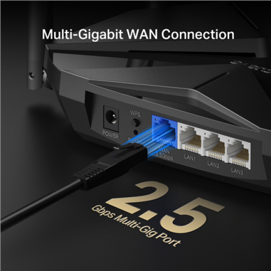 Mercusys AX3000 Dual-Band Wi-Fi 6 Router | MR85X | 802.11ax | Ethernet LAN (RJ-45) ports 3 | Mesh Support Yes | MU-MiMO No | No mobile broadband