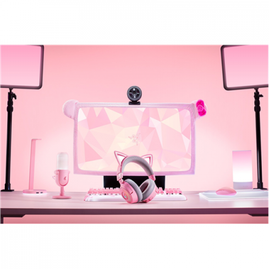 Razer | Headset | Kraken Kitty V3 Pro | Bluetooth | Over-Ear | Quartz