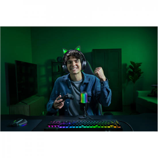 Razer | Headset | Kraken Kitty V3 Pro | Bluetooth | Over-Ear | Black