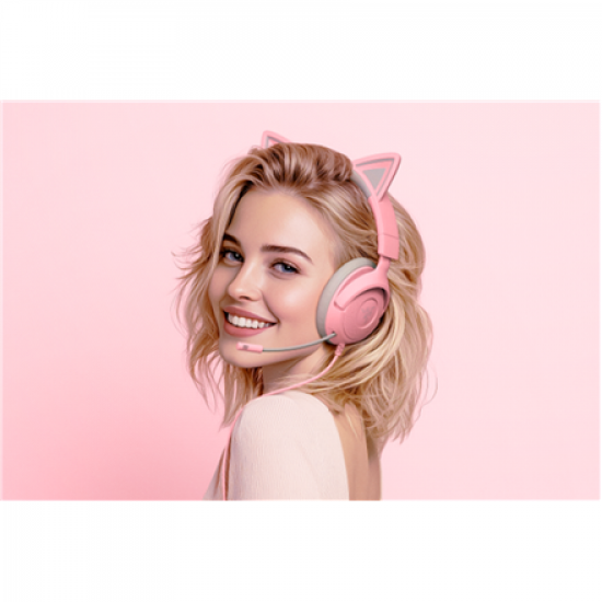 Razer Gaming Headset | Kraken Kitty V3 X | Wired | Over-Ear | Microphone | Quartz