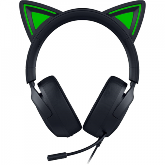 Razer Gaming Headset | Kraken Kitty V3 X | Wired | Over-Ear | Microphone | Black