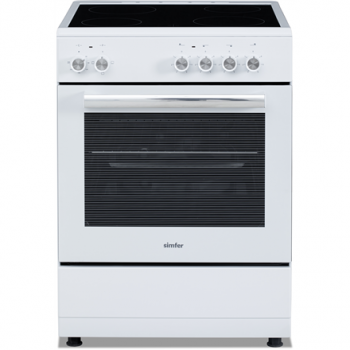 Simfer 6043SEDBB Oven | Simfer Oven | 6043SEDBB | 62 L | Electric | Manual | Mechanical control | White