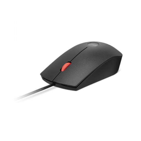 Lenovo Fingerprint Biometric USB Mouse Gen3 | Wired | USB-A | Black/Red