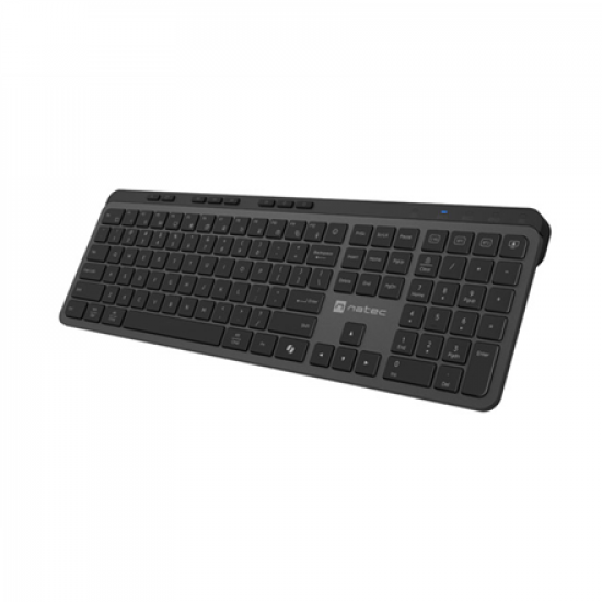 Natec Keyboard, Medusa, US Layout, X- Scissors Slim, Wireless, Black | Natec