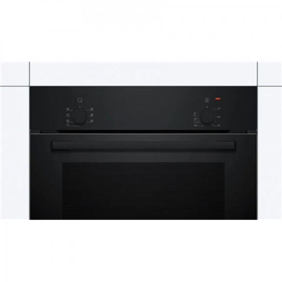 Bosch Oven | HBF010BA1 | 66 L | Electric | Manual | Knobs | Height 59.5 cm | Width 59.4 cm | Black