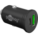 Goobay Dual-USB Car Fast Charger USB-C PD (Power Delivery), 45 W | 61739
