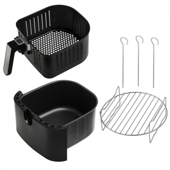 Adler Air Fryer Oven | AD 6317 | Power 1800-2500 W | Capacity 5.5 L | Convection | Black