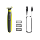 Philips Shaver | QP2724/23 OneBlade | Operating time (max) 45 min | Wet & Dry | NiMH | Black/Lime