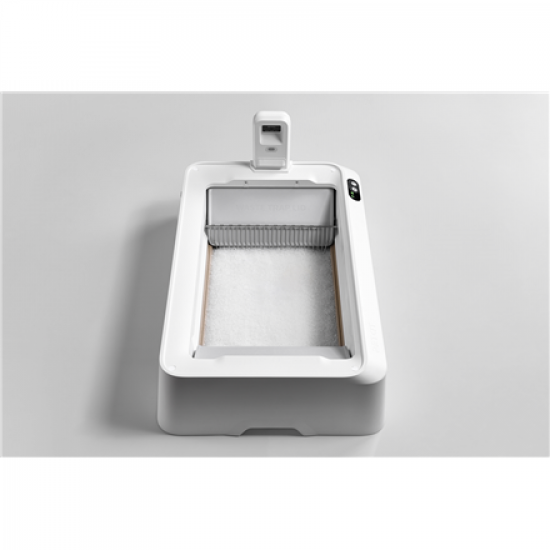 PETKIT Purobot Crystal Duo with Camera Self-Cleaning Cat Litter Box | White