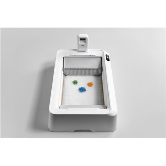 PETKIT Purobot Crystal Duo with Camera Self-Cleaning Cat Litter Box | White