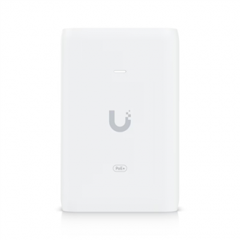 Ubiquiti U-PoE+ PoE Adapter (30W), White