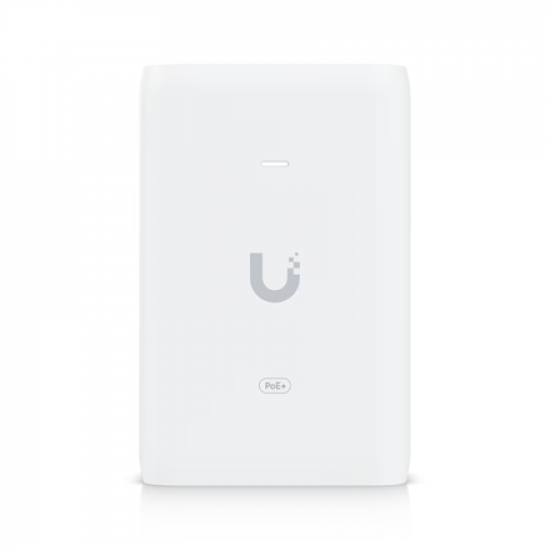 Ubiquiti U-PoE+ PoE Adapter (30W), White