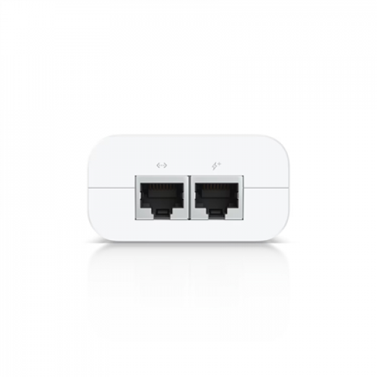Ubiquiti U-PoE+ PoE Adapter (30W), White