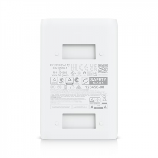 Ubiquiti U-PoE+ PoE Adapter (30W), White