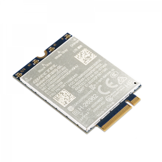 Lenovo Quectel EM160R-GL 4G Cat 16 M.2 WWAN Module for P14s Gen 5 AMD