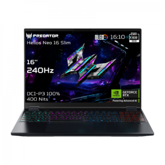 Acer | Predator Helios Neo 16S AI PHN16S-71-7556 | Abyssal Black | 16 